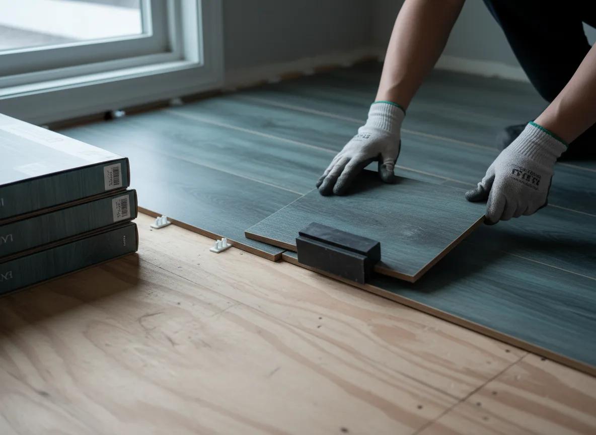 Luxury Vinyl Plank Installation company in Aroma Park, IL
